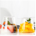 high borosilicate juice glass water cup